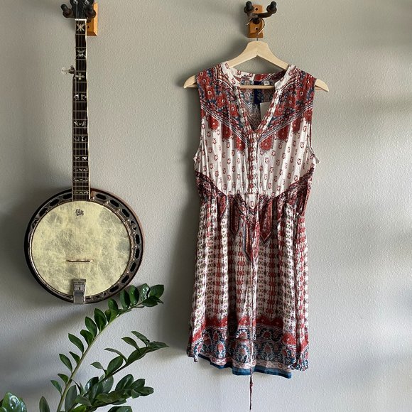 2/$40 NWT Francesca's casual boho dress - Picture 1 of 3